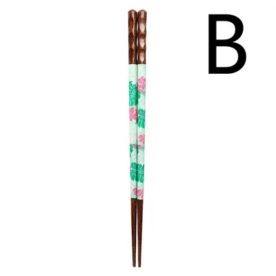 Household Japanese Style Heat Transfer Color Tortoise Shell Chopsticks