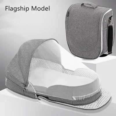 Portable Removable Folding Crib Baby Bed Mammy Bag