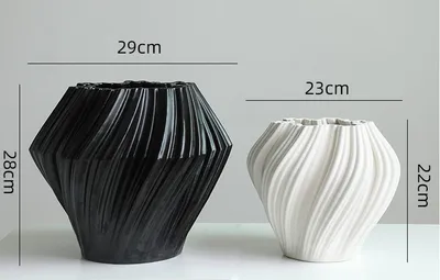 Art Vase Decoration Home Ceramic Craft Vase Decoration Soft