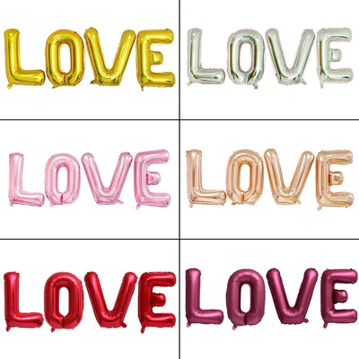 Love Letter Wedding Valentine's Day Decoration Balloon
