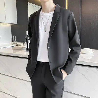 Men's Casual Men's Business Suit Jacket