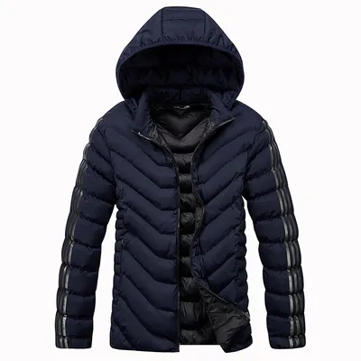 Hooded Fashion Casual Warm Down Padded Jacket