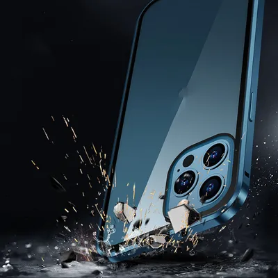 Double Sided Magnetic Glass Phone Case
