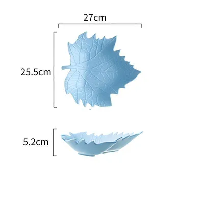 Ceramic Snack Plate For Creative Home Use