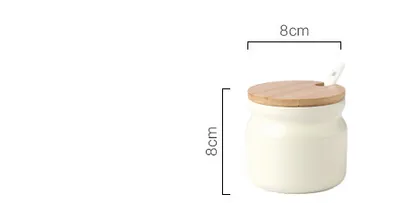 Creative Nordic Kitchen Seasoning Pot Household Ceramics