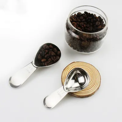 Glossy Food Grade Stainless Steel Ergonomic Easy Clean Measuring Spoon Teaspoon Kitchen Supplies