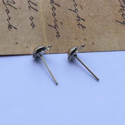 DIY Earrings Accessories Anti-allergic Copper Plated Ear Hooks
