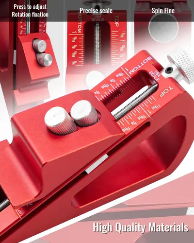 New Wood Block Gauge Block Height Caliper Gauge Aluminum Woodworking Tools