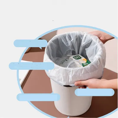 Cartoon Vitality Garbage Bag Upgraded With Thickened Self Lifting Drawstring Style