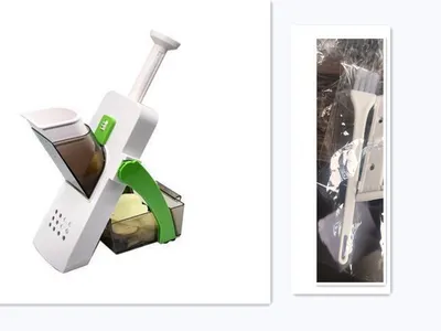 Multifunctional Vegetable Cutter Paper Shredder Kitchen Tool Meat Cutter Pound Garlic Household Shredder Onion Ginger Artifact