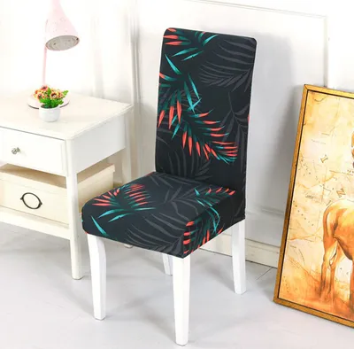 Chinese classical floral stretch chair cover