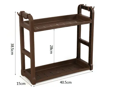Kitchen Storage Shelving Kitchen Supplies Storage Artifact Multilayer