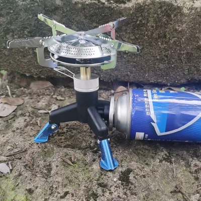 Portable Gas Burner Fishing Outdoor Cooking Camping Picnic Cook Stove Tool W