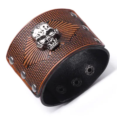 New cowhide bracelet for men