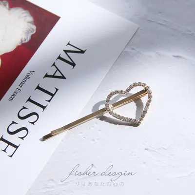 Rhinestone hair clip