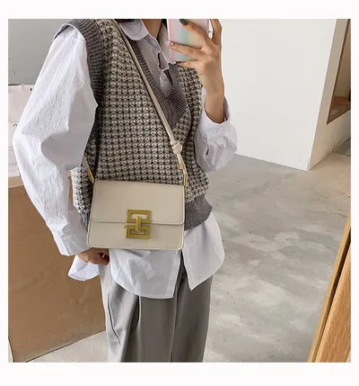 New One-Shoulder Messenger Chain Bag In Autumn