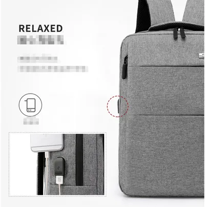 Men's business casual backpack