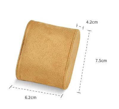 High End Brown Wood Watch Box Single Slot Jewelry Storage Holder Square