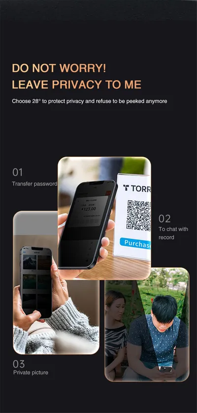 Mobile Phone Anti-peeping Tempered Film