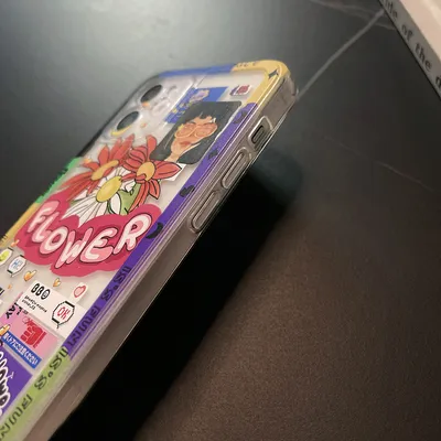 Tide Brand Retro Graffiti Silicone Phone Case