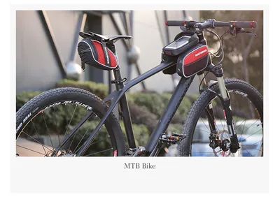 Bicycle rear bag large capacity waterproof