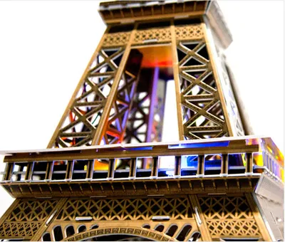 Three-dimensional Puzzle Paris Eiffel Tower