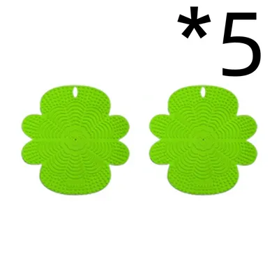 Creative Home Use Silicone Round Dishwashing Brush Fruit Kitchen Cleaning Ball