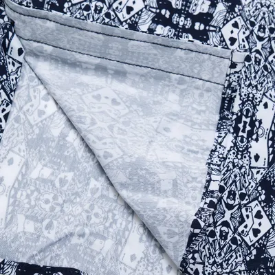 Cotton Shirt Men's Poker King Print