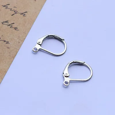 DIY Earrings Accessories Anti-allergic Copper Plated Ear Hooks
