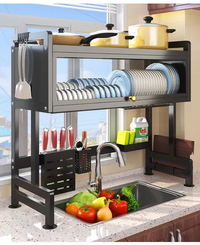 Kitchen Sink Storage Rack Bowl