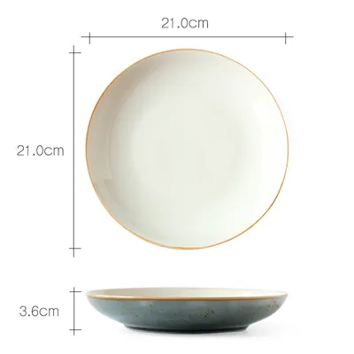Household European-style Simple Ceramic Tableware