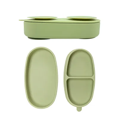 Creative Food Supplement Bowl Portable Silicone Bowl