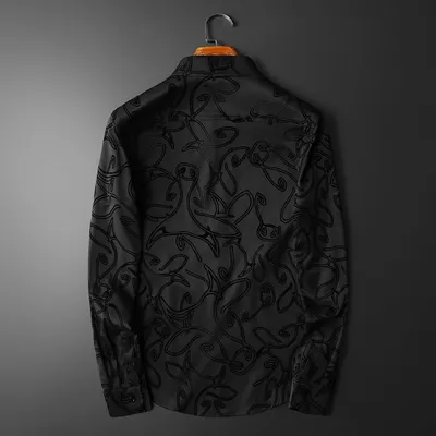 Men's Trendy Plus Size Slim Shirt Fashion