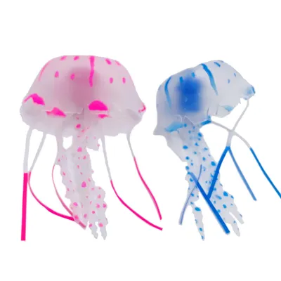 LED Jellyfish Aquarium Lamp Night Light USB Powered