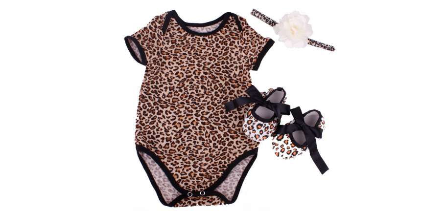 One-piece Romper Baby And Toddler Short Sleeve Triangle Climb