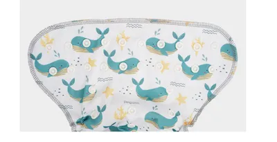 Super Absorbent Bamboo Cotton All-in-one Baby Night Cloth Diaper