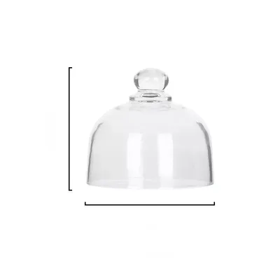 Cake Glass Cover Bread Transparent Cover Dust Cover