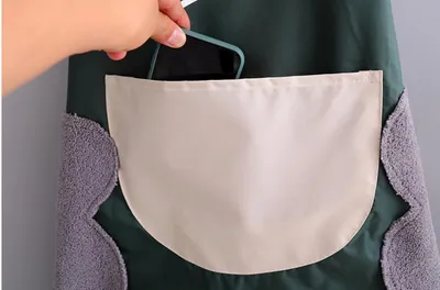Fashion Home Smock Kitchen Hand Wipe Antifouling Apron