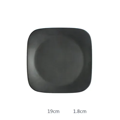Ceramic Matte Square Steak Plate
