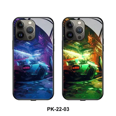 Home Fashion Minimalist  Light Up Phone Case