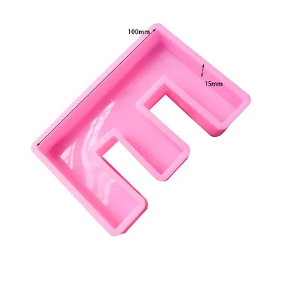 26 English Letters Silicone Resin Craft Chocolate Cake Mold