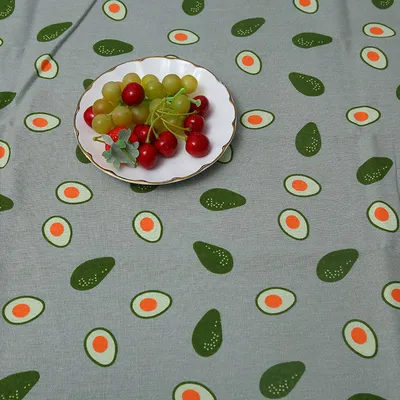 Fruit Series Cotton And Linen Fabric