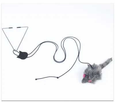 Pet Telescopic Hanging Door Small Mouse Pets Cat Toy
