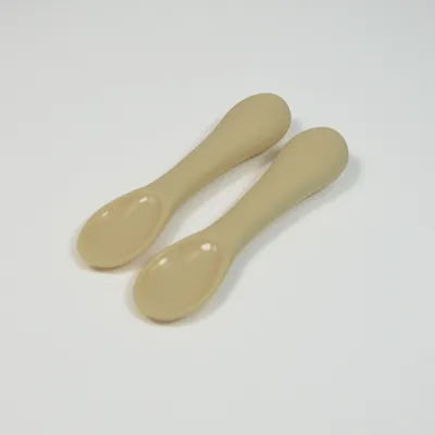 Children's  Training Auxiliary FoodShort Handle Spoon Set