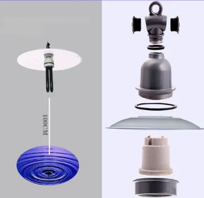 Black light energy-saving trap light