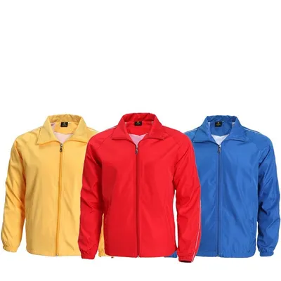 Long Sleeved Volunteer Coat Printed Embroidery