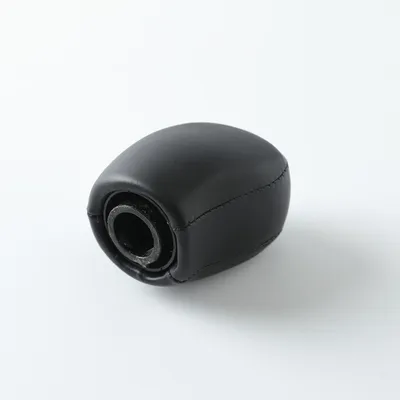 Silver Surface Of Automobile Gear  Handle