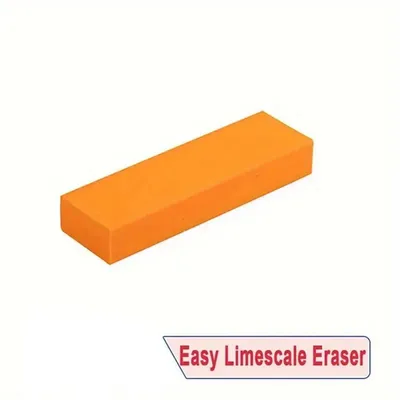Stainless Steel Decontamination Scratch Eraser,Magical Rust Eraser Stainless Steel Stain Remover, Rubber Rust Cleaning Eraser For Kitchen, Bathroom, Household Orange Colour