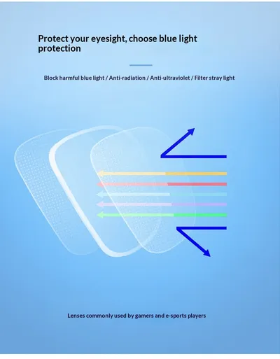 Lijia Korean Version Large Frame Anti Blue Light Goggles, Internet Famous, Same Type Of Goggles 1542