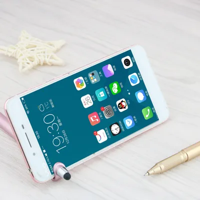 Multifunctional Mobile Phone Holder Pen Touch Screen Pen